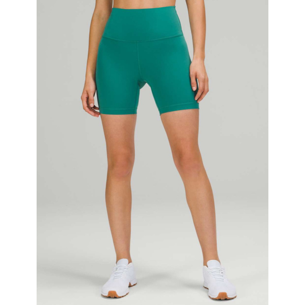 Lululemon Wunder Train High-Rise Short 6" Teal Lagoon